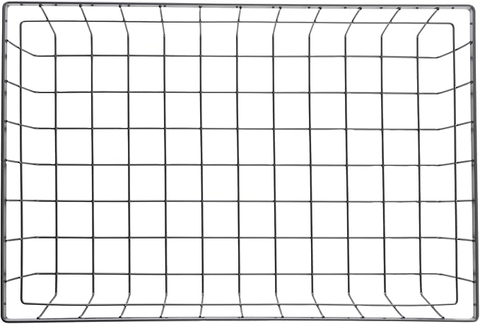 G.E.T. WB-1814-MG Urban Renewal 17.75" x 11.25" Wire Basket, 4" Tall, Metal