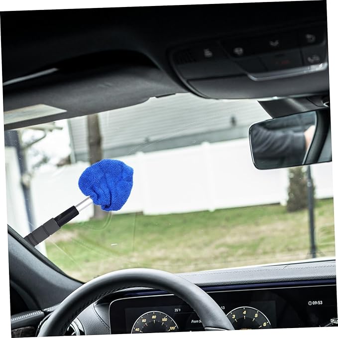 Unomor 10pcs Microfiber Car Windshield Cleaner Cloth Cover for Window Cleaning Washable Sunshade for Windshield