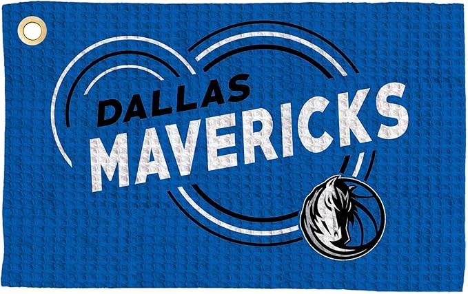 Northwest NBA Golf Towel – Official Licensed Microfiber Waffle Fabric, Absorbent 16x25 in Club Cleaning Accessory