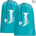 Sylfairy 2 Pack Extra Large Travel Laundry Bag, Dirty Clothes Organizer with Drawstring,Heavy Duty Travel Laundry Bags