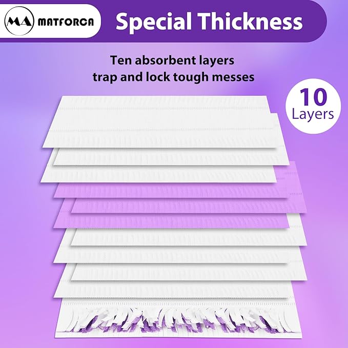30 Pack Swiffer Power Mop Refills - Disposable Mop Pads for Swiffer Wet Mop, Super Absorbent Wet Pads Refill for Deep Cleaning Hardwood, Tile, and Laminate Floors