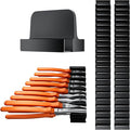 44 PCS Plier Organizer for Toolbox & Tool Drawer, Modular Desgin Plier Holders, Modular Toolbox Organizer System for Professional and DIY Mechanics, Include 20 Big Slot and 22 Small Slot, Black