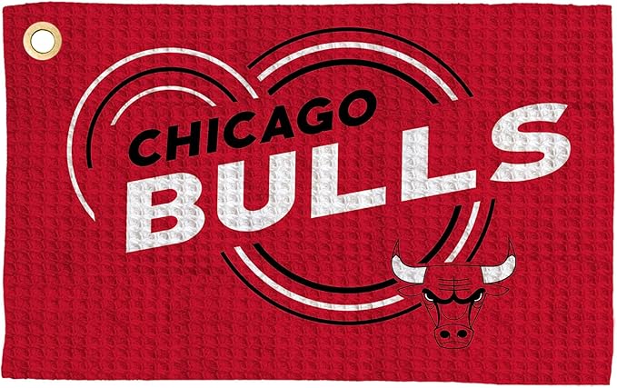 Northwest NBA Golf Towel – Official Licensed Microfiber Waffle Fabric, Absorbent 16x25 in Club Cleaning Accessory