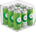 iDesign Open-Front Storage Bin - All-Purpose Bin for Kitchen, Bathroom, or Office - Clear - Made in USA