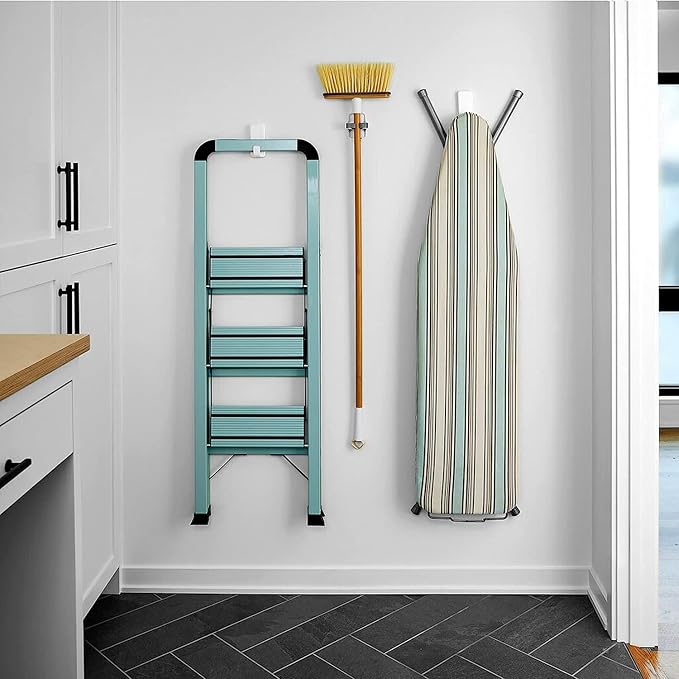 Command 10 lb XL Heavyweight Hook, 2 Wall Hooks and 6 Strips, Damage-Free Hanging with Adhesive, Heavy Duty Hanging Great for Organization and Storage