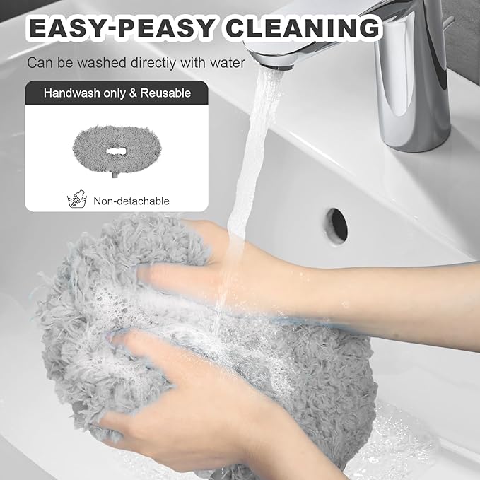 Storystore Ceiling Fan Cleaner Duster - Adjustable Duster with Extension Pole,Dusters for Cleaning Fan Blade, Walls and Cobweb (7FT/Grey)