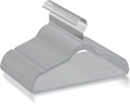 Velvet Hangers 100 Pack, Non-Slip Suit Clothes Hangers with 360 Degree Swivel Hook for Space Saving, Coats, Pants, Gray