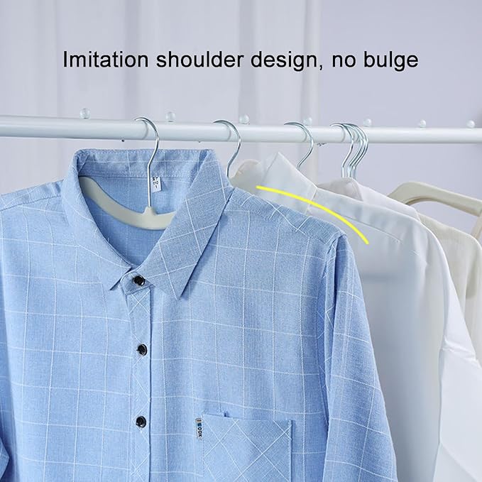Velvet Hangers 50 Pack, Ultra Slim & Short Neck Hanger, 360 Swivel Hook, Space Saving Durable Non-Slip Felt Hangers,Purple a