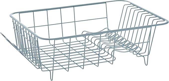 Farberware Classic Full Dishrack, 3-Piece, Aqua
