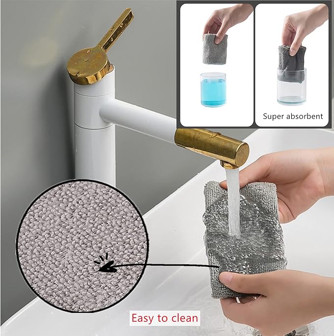 Retractable Gap Dust Cleaner, Cleaning Tool Under Appliance Or Sofa,Microfiber Hand Duster, Detachable and Washable Gap Cleaning Brush, Couch Cleaner, Including A Replacement Cloth Cover Gray