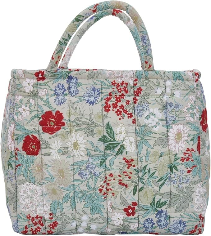 Boho Fabric Storage Basket, Large Capacity Laundry Basket, 12.2'' x 10.23'' x 10.23'' Collapsible Laundry Hamper with Easy Carry Handles (C Multi-Color 4, L)