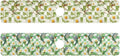 Checkered Green and White Hummingbirds Daisy Kitchen Sink Splash Guard Sink Faucet Mat Faucet Handle Drip Catcher Drain Mats for Kitchen Bathroom