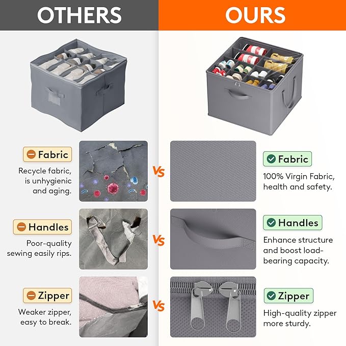 Lifewit Shoe Storage Organizer for Closet, Fabric Large Shoe Box Storage Containers with Clear Cover, Foldable Bins for Boots Heels Sneakers Fits 96-128 Pairs (Each 12-16 Pairs) 8 Pack Gray