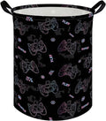 Game hamper,Waterproof foldable Kids laundry basket,Nursery Hamper,Kids Room decor,Toy organizer,Dirty clothes basket(Cute games)