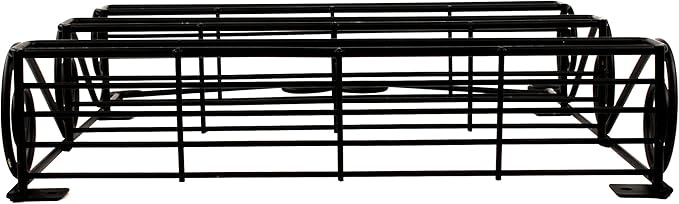 Spectrum Diversified Scroll Wall-Mounted Traditional Spice Rack Organizer for Cabinet & Kitchen, 3-Tier, Beauty & Nail Polish, 43710