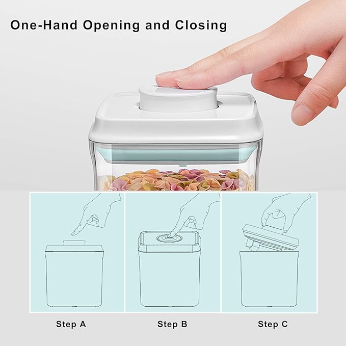 Formula Dispenser Container with Scoop 2000ML / 2.0QT Milk Powder BPA-Free Airtight 900g Formula Storage Container with Lids, BPA-Free Airtight Food Storage Container