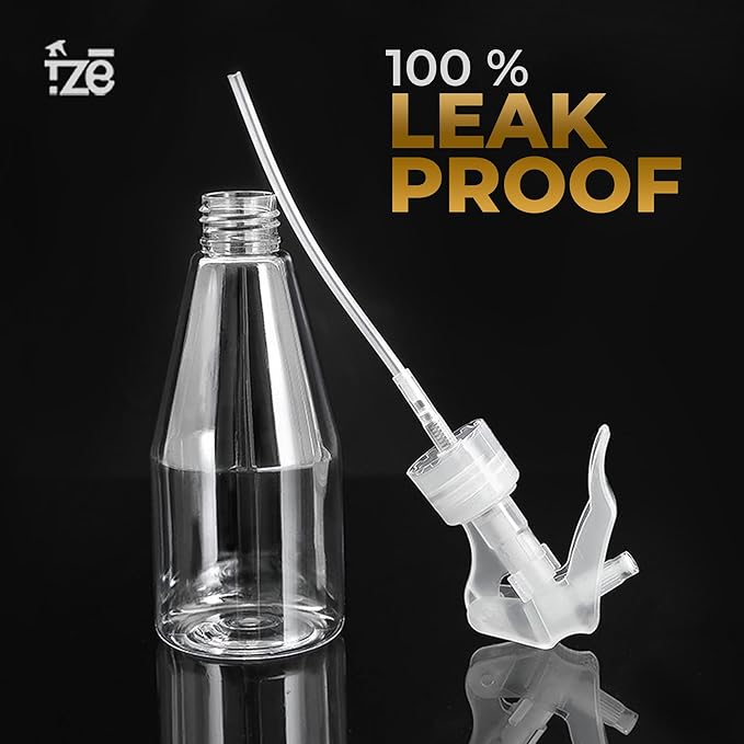 FZE Spray Bottles With Ultra Fine Mist Pack of 2 | 6.76 Oz/200ml | Plant Mister | Small Spray Bottle for Hair | Plants | Cleaning | Gardening | Essential Oil Mist Spray [ Mini Mist]