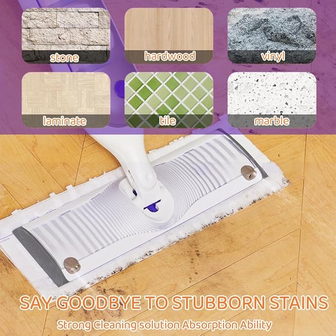 Replacement Pads for S.wiffer PowerMop Disposable Mop Pads, Wood Mopping Pad Refills, Spare Pack for Floor Cleaning, 25 Count
