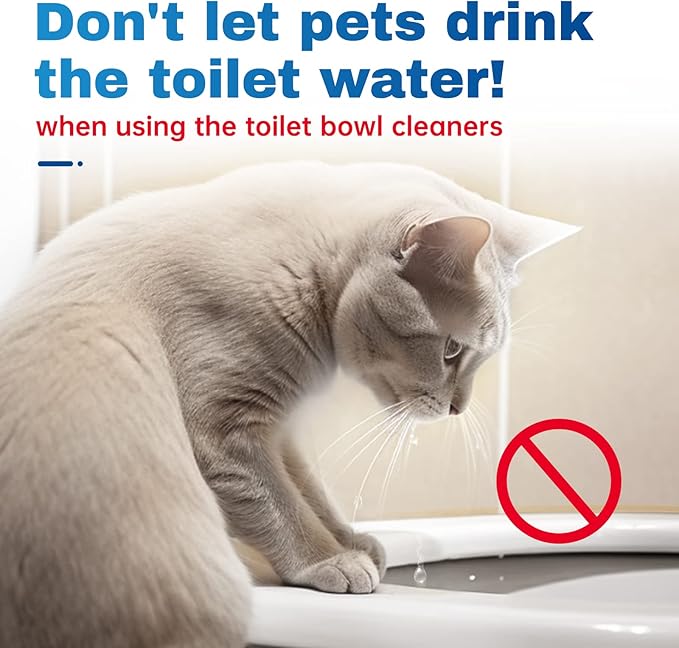Vacplus Automatic Toilet Bowl Cleaner Tablets, Bathroom Toilet Tank Cleaner (100 PACK), VA-T165