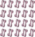 uxcell Clothes Hanger Connector Hooks, 30Pcs - ABS Hanger Hooks, Hanger Extender Hooks, Hanger Hooks Space Saver for Closet (Wine Red)