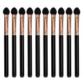 Professional Eyeshadow Applicators Sponge tip Reusable UorPoto 10Pcs Women Blendable Round Foam Makeup Eyeshadow Brush Applicator Set Washable