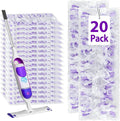 20 Count ‌Disposable Heavy-Duty Power Mop Pads Refills for Swiffer Power Mop ,Replacement Floor Cleaning Refills, Non-Washable & Unscented, Compatible with Swiffer PowerMop (only Pads,no Machine)