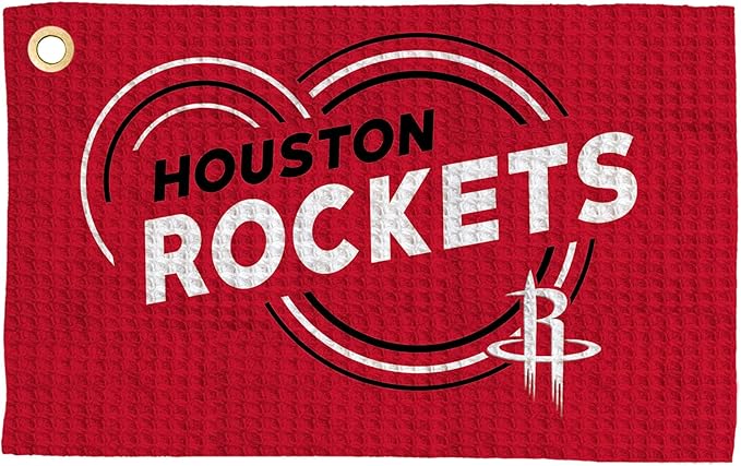 Northwest NBA Golf Towel – Official Licensed Microfiber Waffle Fabric, Absorbent 16x25 in Club Cleaning Accessory