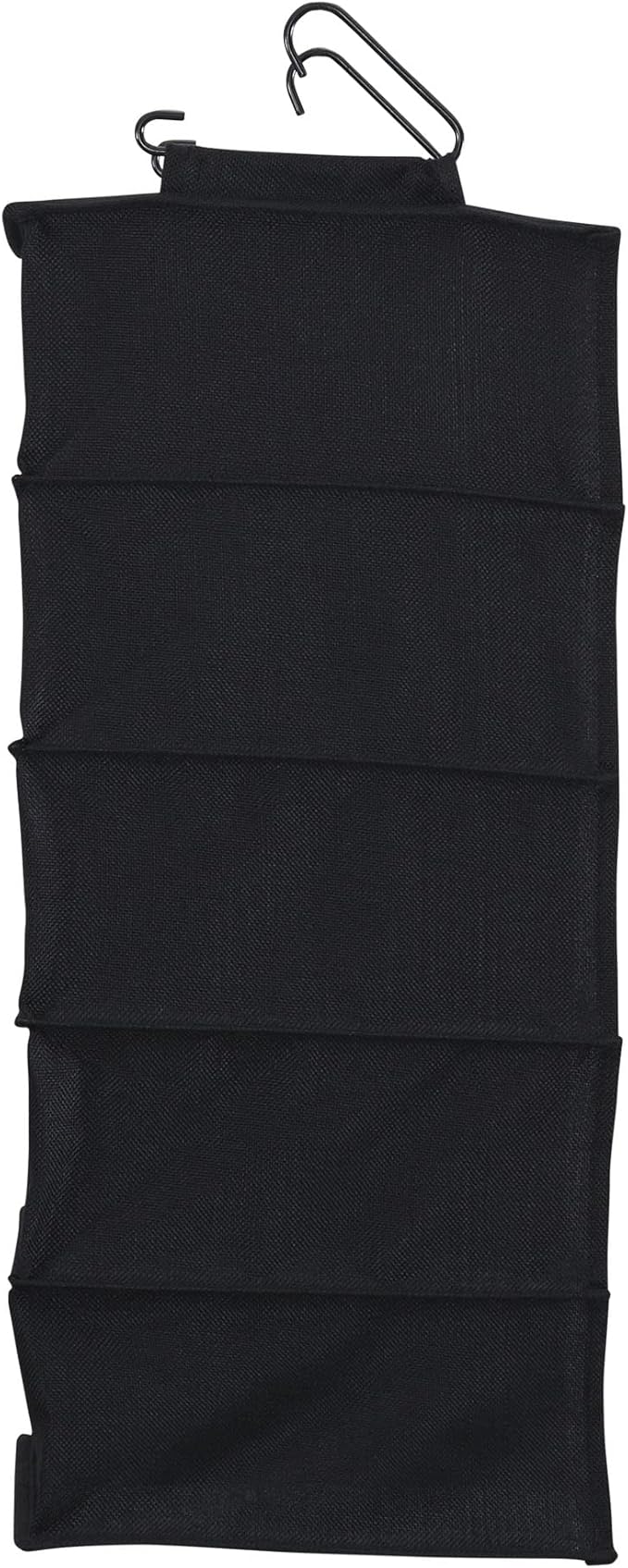 Household Essentials 10 Pocket Hanging Shoe Closet Organizer with Hooks