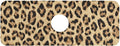 Kitchen Sink Splash Guard 1 PC 14.7 Inch Sink Faucet Mat Splash Guard for Bathroom Countertop Water Absorbent Foldable Cuttable Soft Washable Classical Leopard Print