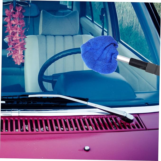 10pcs Reusable Car Windshield Cleaner Cloths Washable Triangle Shape Replacement for Windshield Cleaning Brush Practical Microfiber Tool for Auto and Home Use