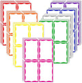 6 x 4 inch Large Moving Labels for Boxes, Packing Labels Stickers for Moving Color Coded Blank Labels Stickers, 160pcs Moving Stickers for Home Organization Projects, Kitchen, Storage Bins(8 Color)