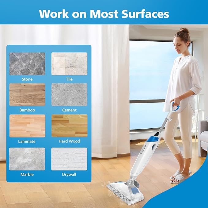 1940 for Bissell Steam Mop Pads for Bissell PowerFresh Steam Mop 1806 1544 1440 2075A 2685A 1940W 19404 Series, Model 19402 19408 1940a 1940f 1940q 1940t B0006 B0017, Part #5938#203-2633, 4 Pack