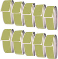 Royal Green Rectangular Color-Coding Labels 3x1-20 Sticker Rolls (75mm x 25mm) - 5000 Pack
