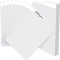 100 Pieces Comic Book Dividers with Tabs,Patient Divider Cards,Card Dividers Comic Book Boards for Storage Boxes 11.22 X 7.24 Inche