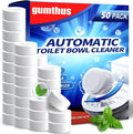 Automatic Toilet Bowl Cleaner Tablets,Bleach Descale&Deodorize-Tank Drop-In Tablets for Stain&Limescale Removal, Fresh Scent, Septic-Safe, Compatible with effective Works with Toilets-easy to use