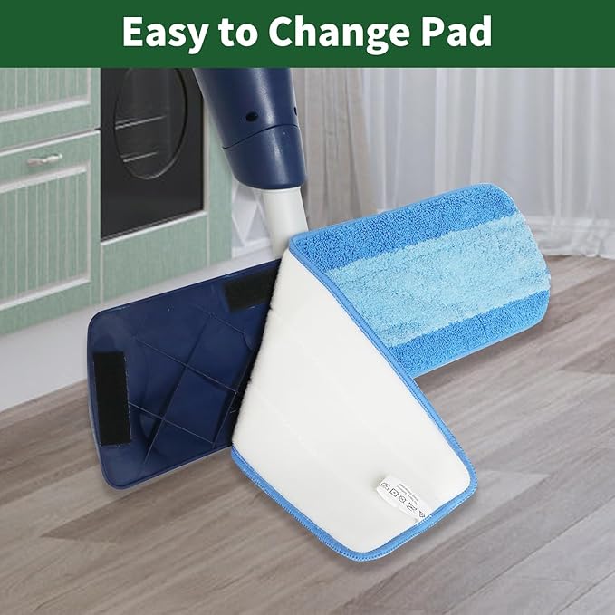 36 Pack Microfiber Cleaning Pads for Bona Mop, Reusable Microfiber Mop Pads for 18 Inch Mop, Hardwood Floor Replacement Cleaning Mop Pads, Machine Washes
