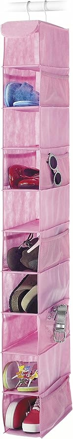 Whitmor Hanging Shoe Shelves, Pink