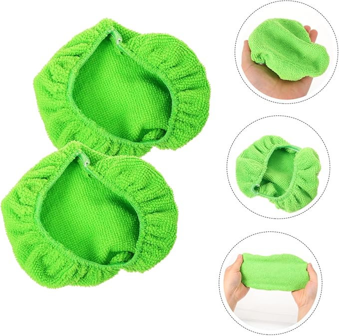 10pcs Microfiber Car Windshield Cleaning Tool Cover Replacement Windshield Cleaner Cloth for Vehicle Detailing