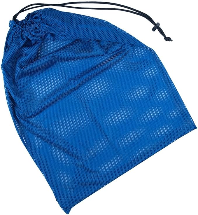 Golberg Mesh Bag - 18 x 24 Inches – Use for Laundry, Beach Days, & Even Camping (F.S. Navy Blue)