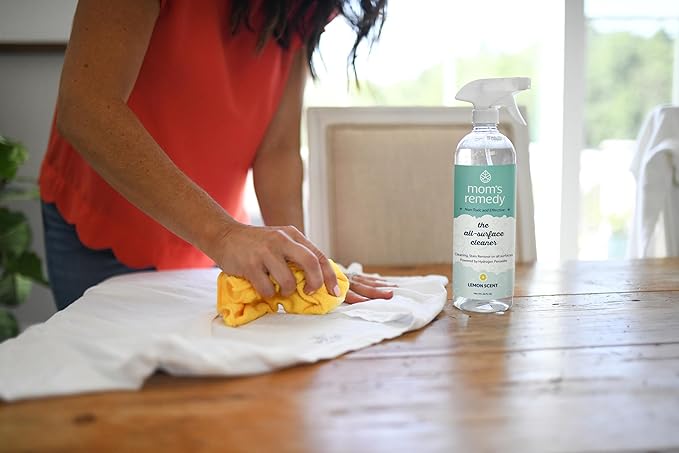 MOMREMEDY Hydrogen Peroxide All Purpose Cleaning Spray | Multipurpose Home Cleaner | Fabric and Laundry Stain Remover | All Surface Kitchen and Bathroom | Non Toxic