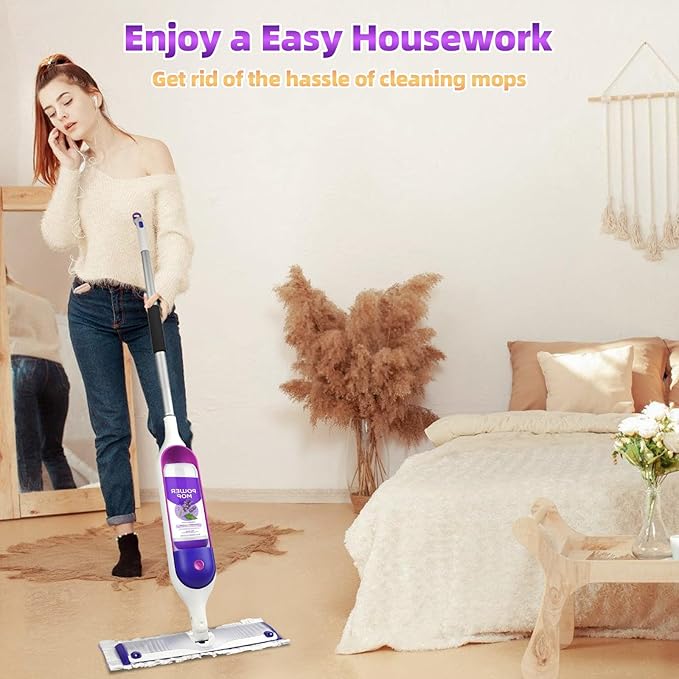 12 Pack Disposable Mop Pads for PowerMop™ Multi-Surface Floor Mop, Mopping Pad Refills for Floor Cleaning