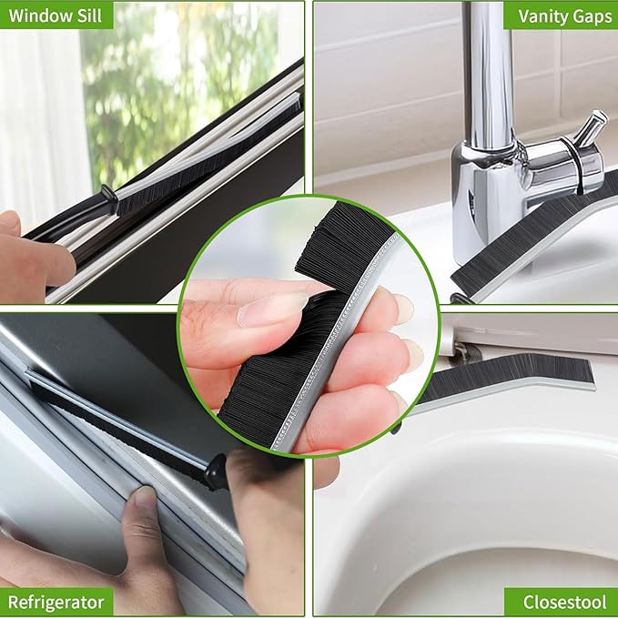 12Pcs Crevice Cleaning Brush Set,Hard Bristle Cleaning Supplies for Kitchen, Bathroom, Corner, Grout, Sink, Cup, Teapot, Bottle, Blender