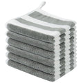 SINLAND Microfiber Facial Cloths Fast Drying Washcloth 12inch x 12inch Absorbent Face Wash Cloth Soft Makeup Remover Cloths