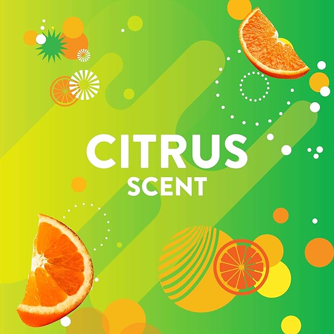 Scrubbing Bubbles Flushable Toilet Bowl Wand Cleaner Refills, Fresh Brush Cleaner Toilet Refill Pads, Removes Limescale & Odors, Citrus Scent, 20 Count (Pack of 1)