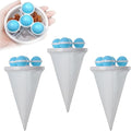 Vortexes Float Hair and Lint Catcher, Floating Hair Filtering Mesh Removal, Laundry Lint Fur Catcher for Washing Machine Pet Hair Remover, Reusable Laundry Lint Trap Mesh for Washer (Blue)