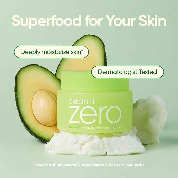 BANILA CO Clean It Zero Enriching Butter Cleansing Balm | 2-in-1 Deep Cleanse & Hydrating Mask for Moisturized Skin | Removes Waterproof Makeup & SPF | Cleansing Oil For Dry Skin (100ml/3.38 oz)