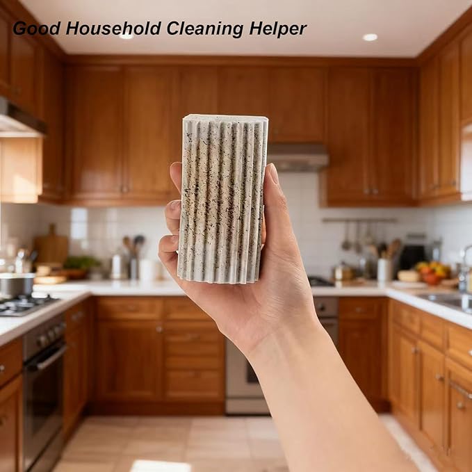 Damp Clean Duster Sponge 4 Pack Household Cleaning Sponges Reusable Dusting Sponge for Brushing Blind Glass Vents Window Mirrors Baseboards