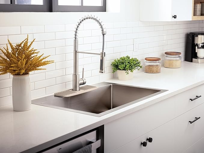WeatherTech FaucetMat - Protect Your Kitchen & Bathroom Countertops - Tan/Sand