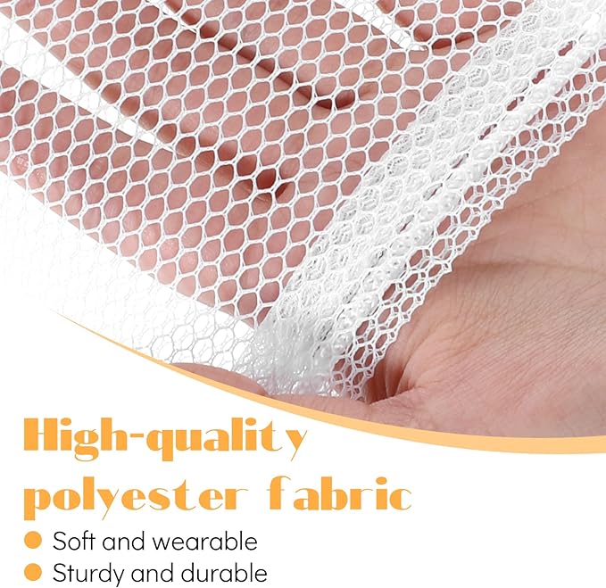 Mesh Laundry Bags, 4 Pcs Heavy Duty Laundry Washing Bags for Dirty Clothes Net Bag with Drawstring Garment Bag for Washing Machine for College Dorm, Apartment, Laundromats, Travel, White