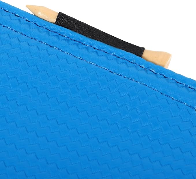 Kisangel Retractable Golf Towel with Carabiner Clip Small Blue Microfiber Cloth for Cleaning Golf Clubs and Balls Suitable for Men and Women Use